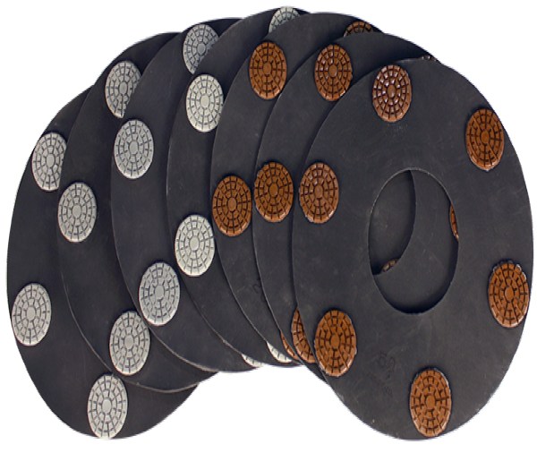 Almohadillas discos con diamante de metal y resina para desbastado pulido y abrillantado de todo tipo de suelos
